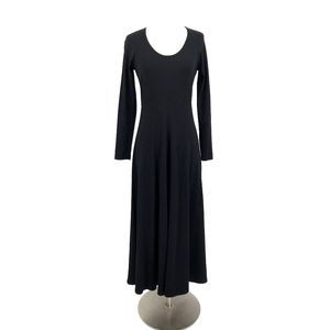 MODA INTL Black Long Sleeve Dress